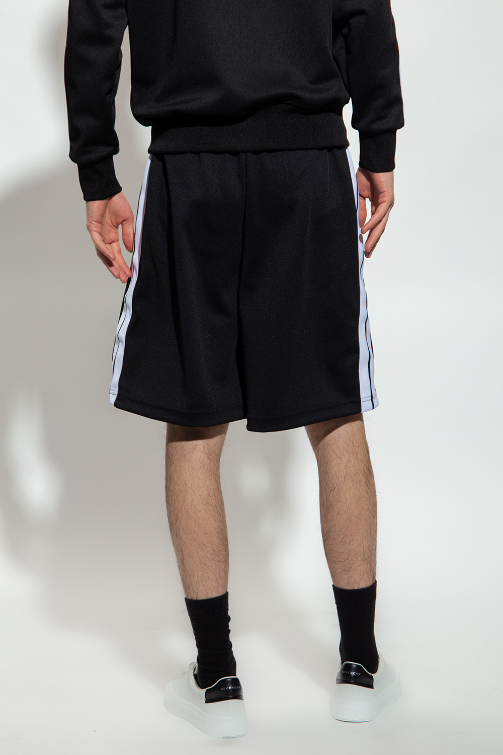 Palm Angels Loose Threads relaxed lounge shorts in towelling co-ord