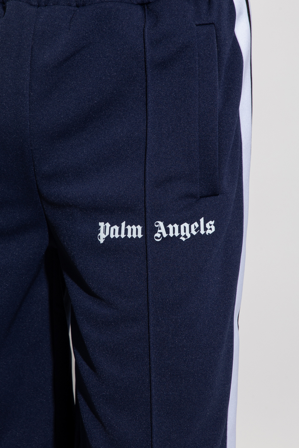 Palm Angels Petrol Industries Jeans 'Bullseye' blu scuro