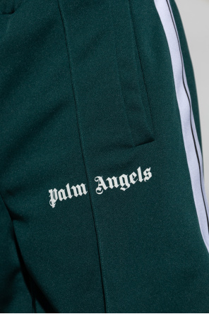 Palm Angels embroidered shorts with logo