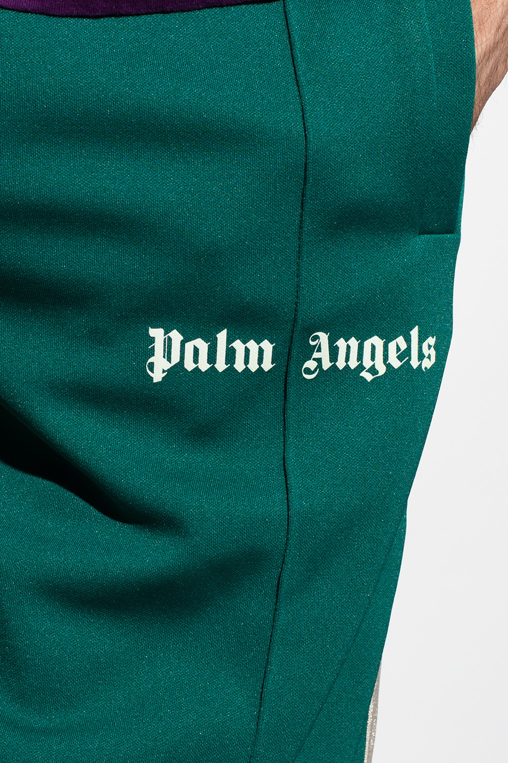 Palm Angels Shorts with side stripes