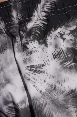 Palm Angels Cotton shorts with print