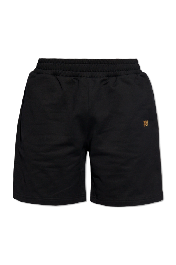 Shorts with application od Palm Angels