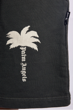 Palm Angels Szorty z logo