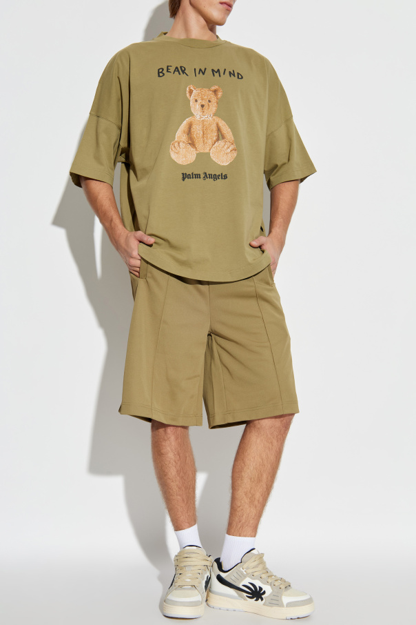 Palm Angels Shorts mit Nähten an den Beinen