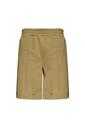 Pantalones cortos con pespunte en las perneras