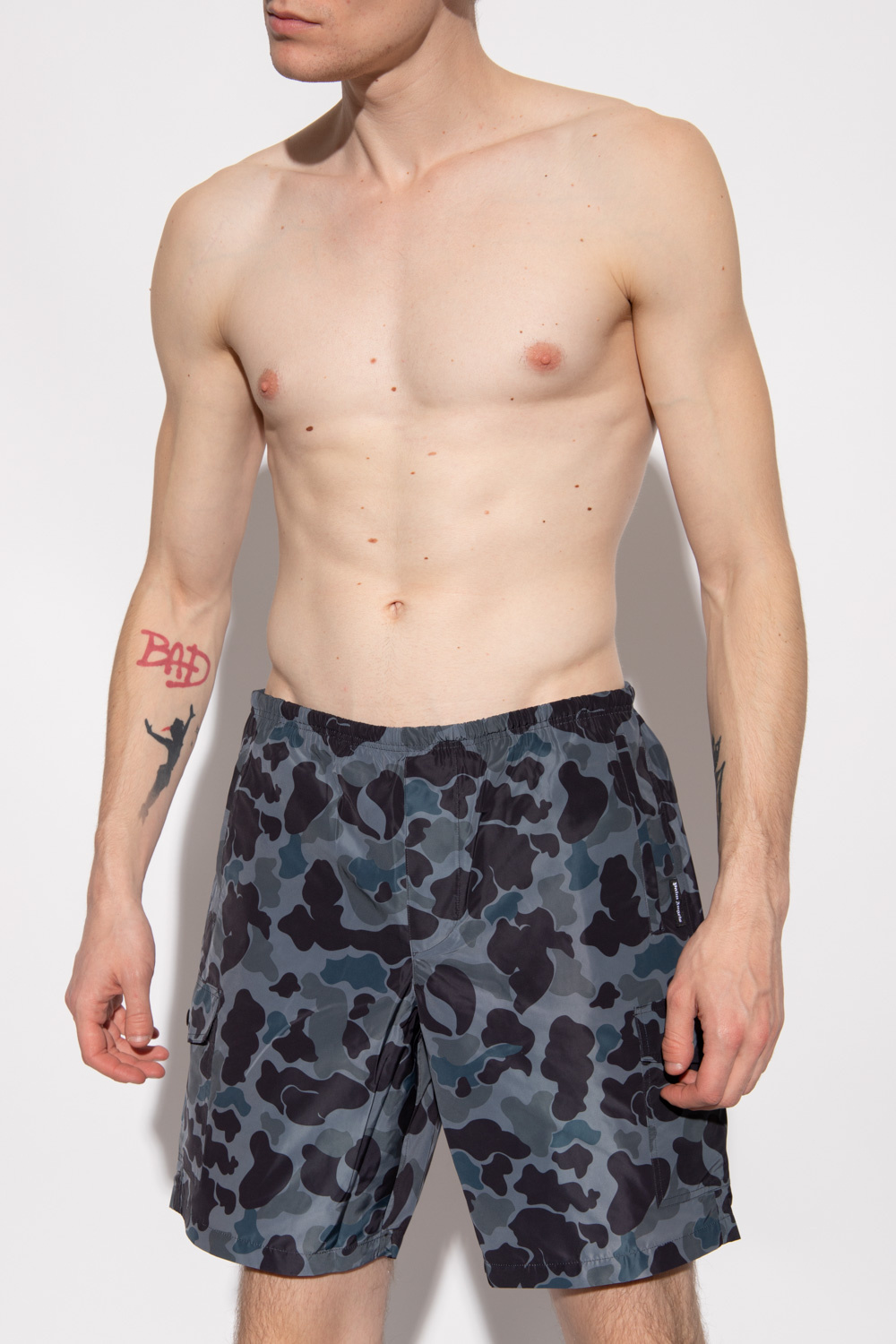 Palm Angels Camo swim shorts