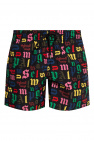 Palm Angels Nike Kids Milwaukee Bucks Icon Swingman Dri-FIT shorts