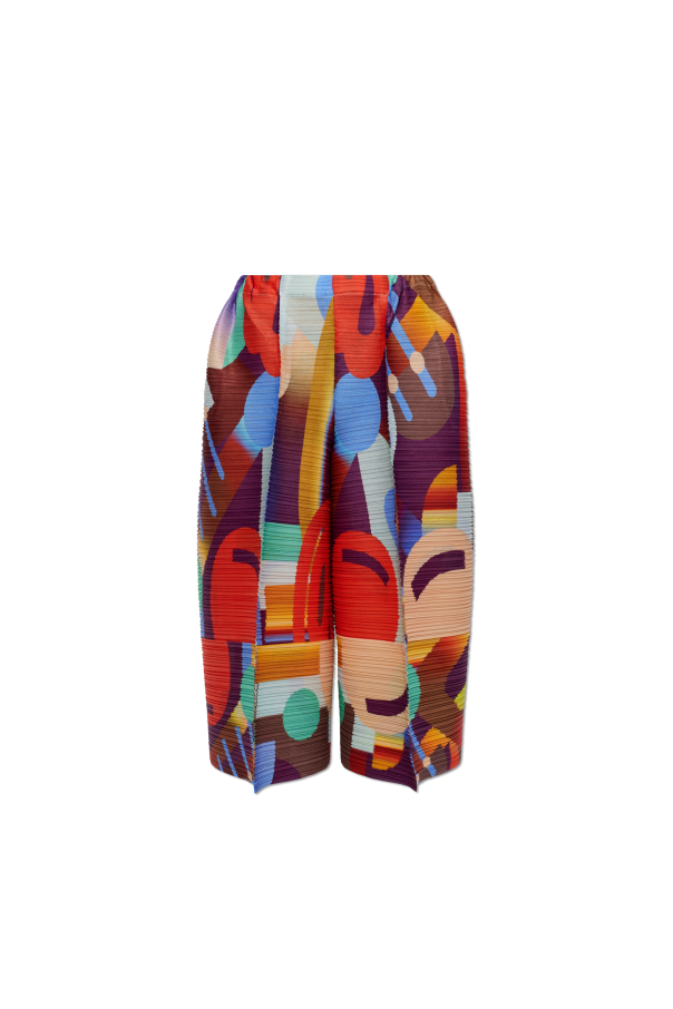 Pleated shorts od Pleats Please Issey Miyake