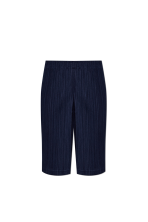 Plissierte Shorts