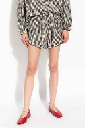 Posse Checkered pattern shorts