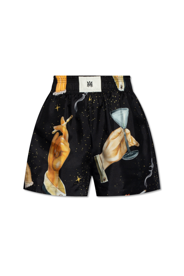 Silk shorts od Amiri