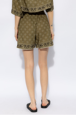 Palm Angels Shorts with paisley motif