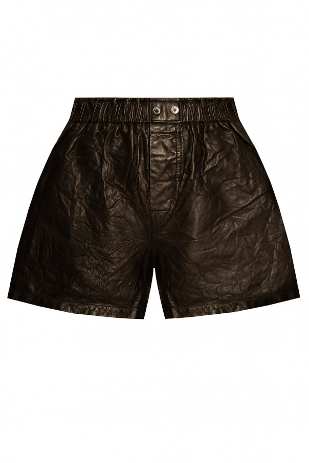 Zadig & Voltaire Leather shorts