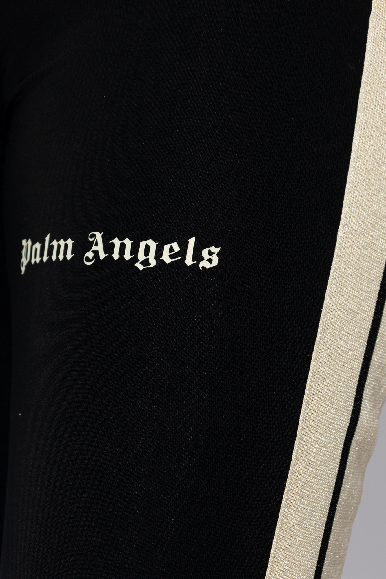 Black Cropped leggings Palm Angels - Vitkac GB
