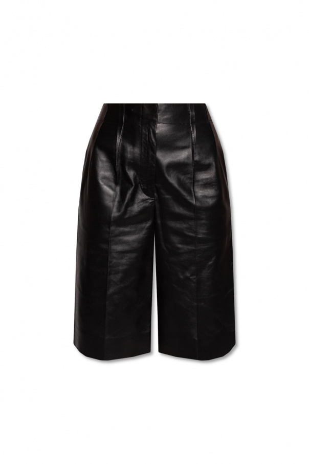 proenza TIE-DYE Schouler Leather shorts