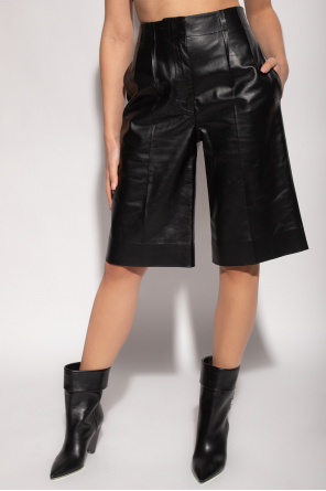 proenza TIE-DYE Schouler Leather shorts
