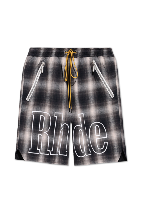 Rhude Logo shorts