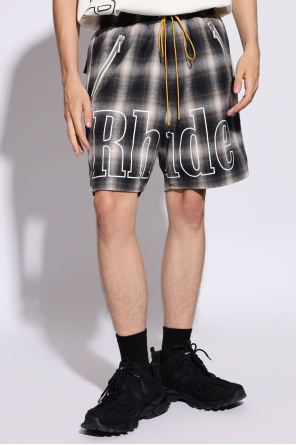 Rhude Logo shorts