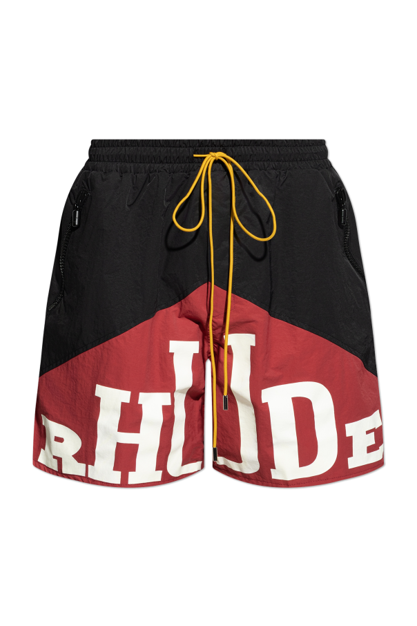 Rhude Logo shorts