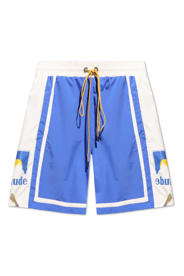 Rhude Logo shorts