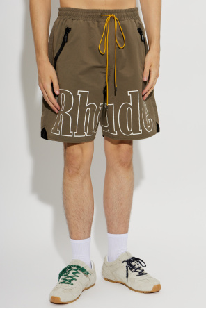 Rhude Calções com logótipo