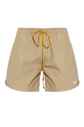 Shorts with embroidered logo