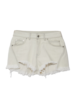 ‘Bias Cutoffs’ denim shorts
