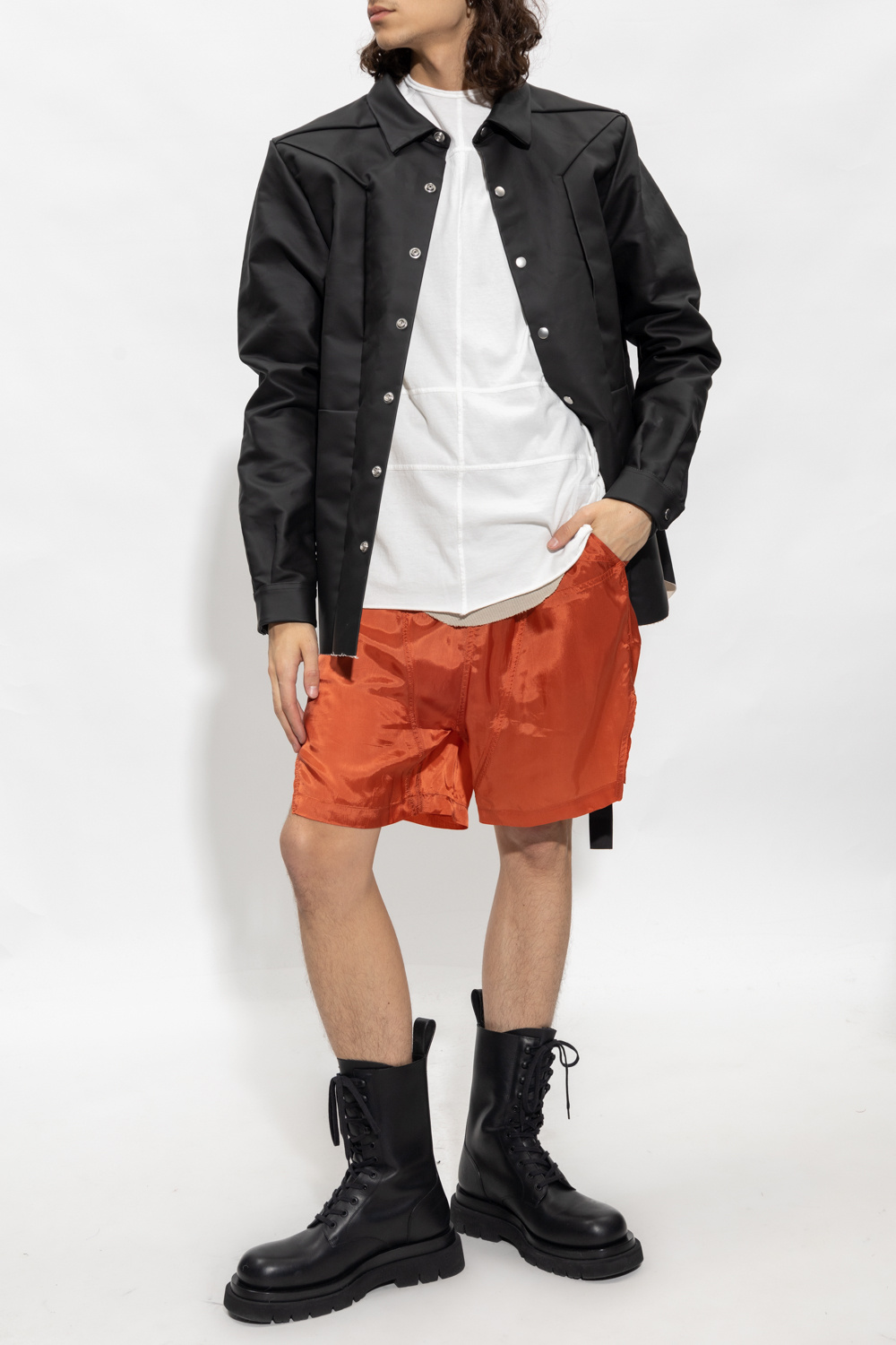 Rick Owens Shorts with stitching