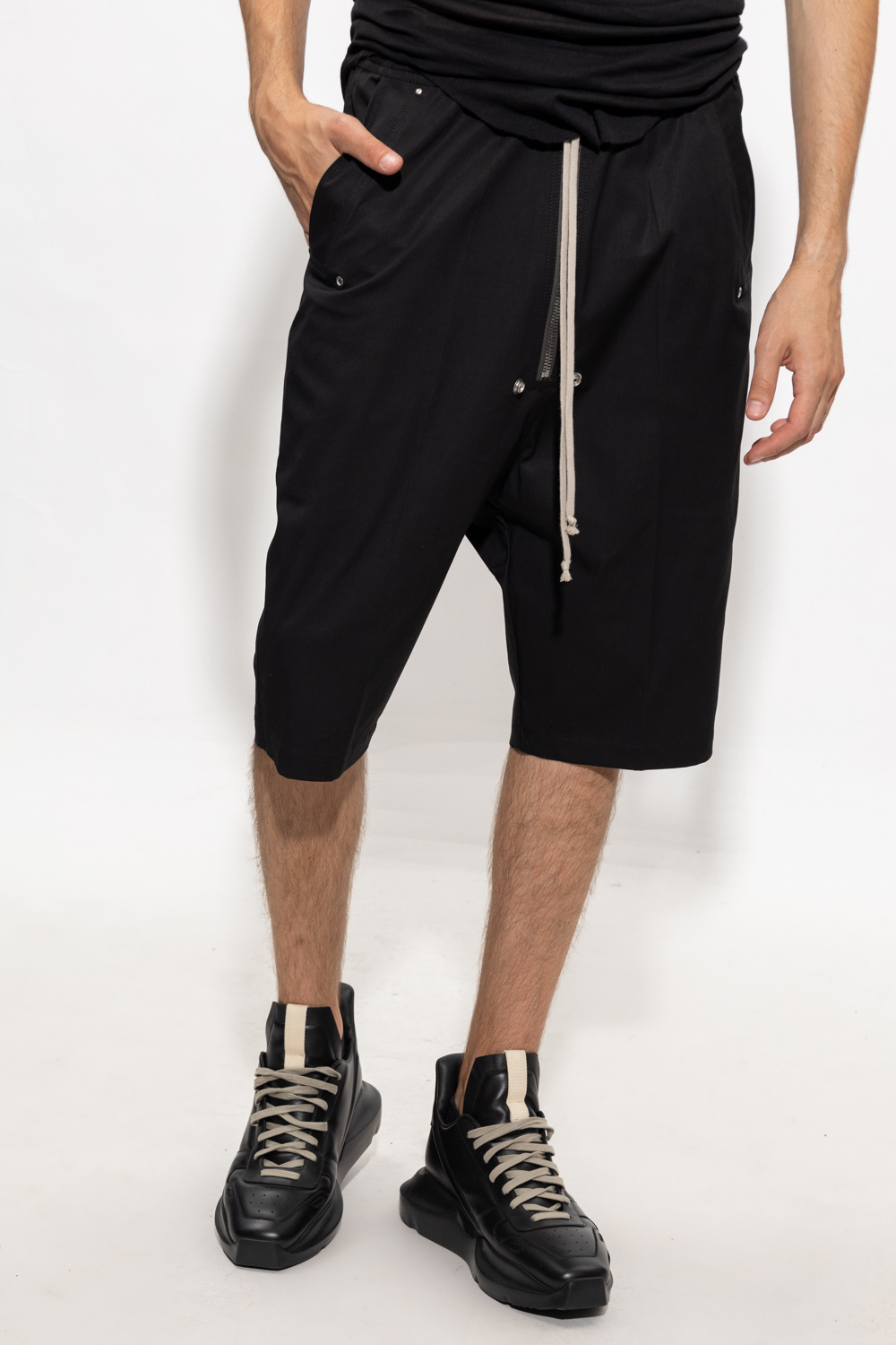 Rick Owens Shorts with zip