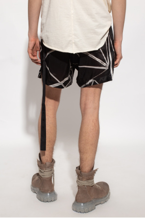 Rick Owens Printed Aztec shorts