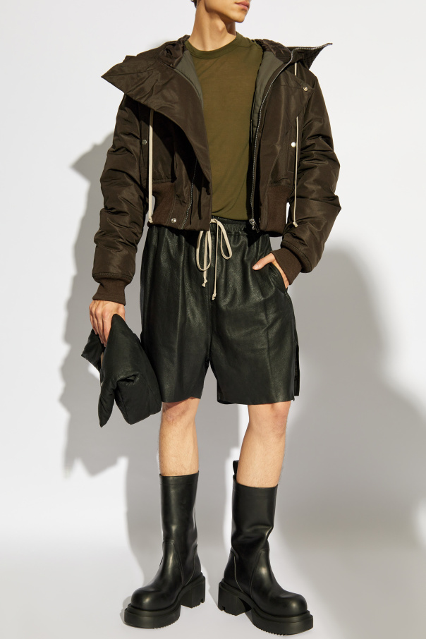 Rick Owens Leather shorts Boxers