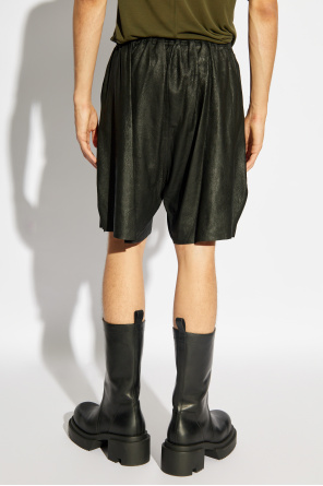 Rick Owens Leather shorts Boxers