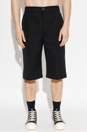 Rick Owens Pantalones cortos de lana