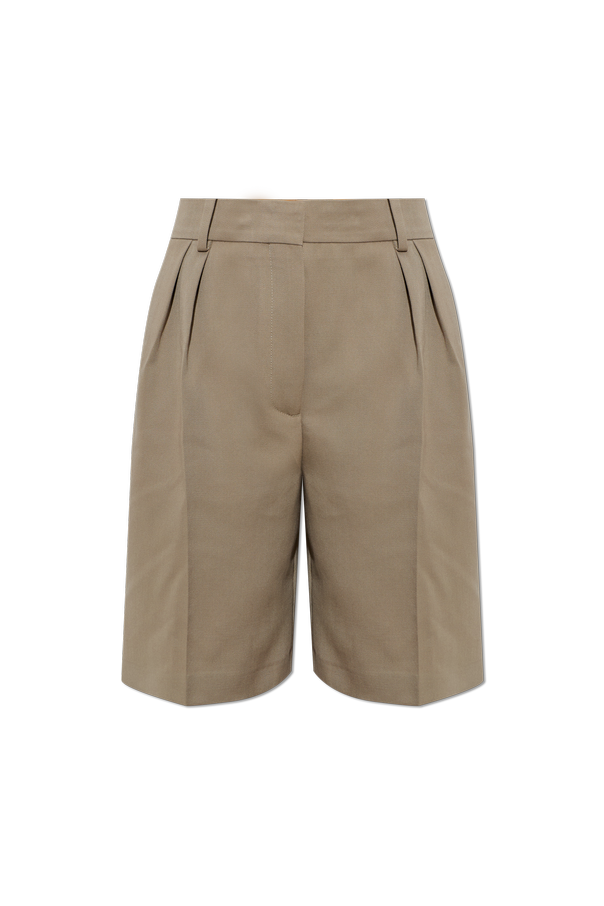 Wool pleated shorts od Acne Studios