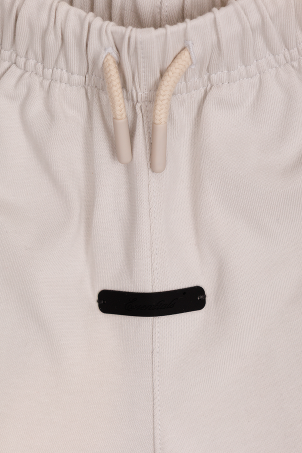 Fear Of God Essentials Kids Bawełniane szorty z nadrukiem