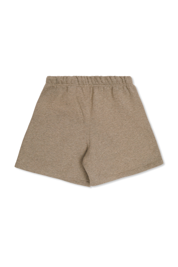 Fear Of God Essentials Kids Cotton shorts with print