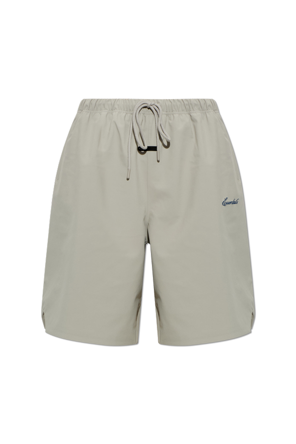Fear Of God Essentials Embroidered logo shorts