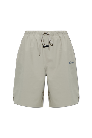 Embroidered logo shorts