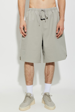 Fear Of God Essentials Embroidered logo shorts