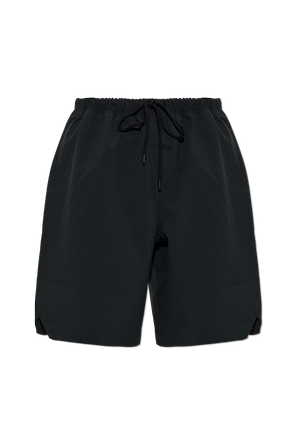 Shorts with embroidered logo