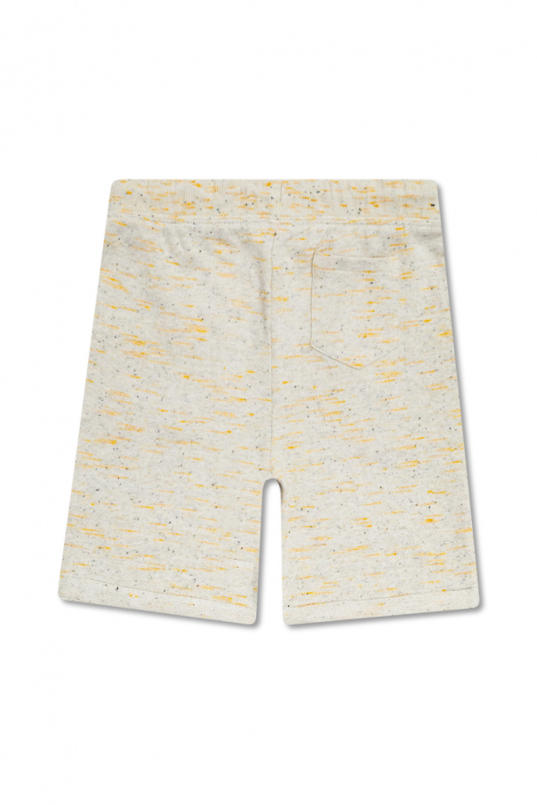 Bonpoint  Shorts marchio with stitching details