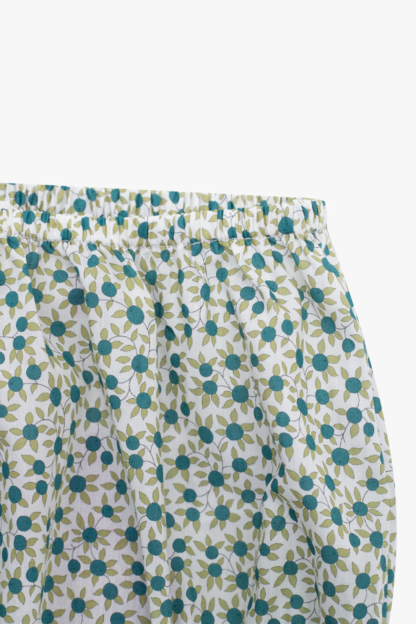 Bonpoint  amp shorts with floral motif