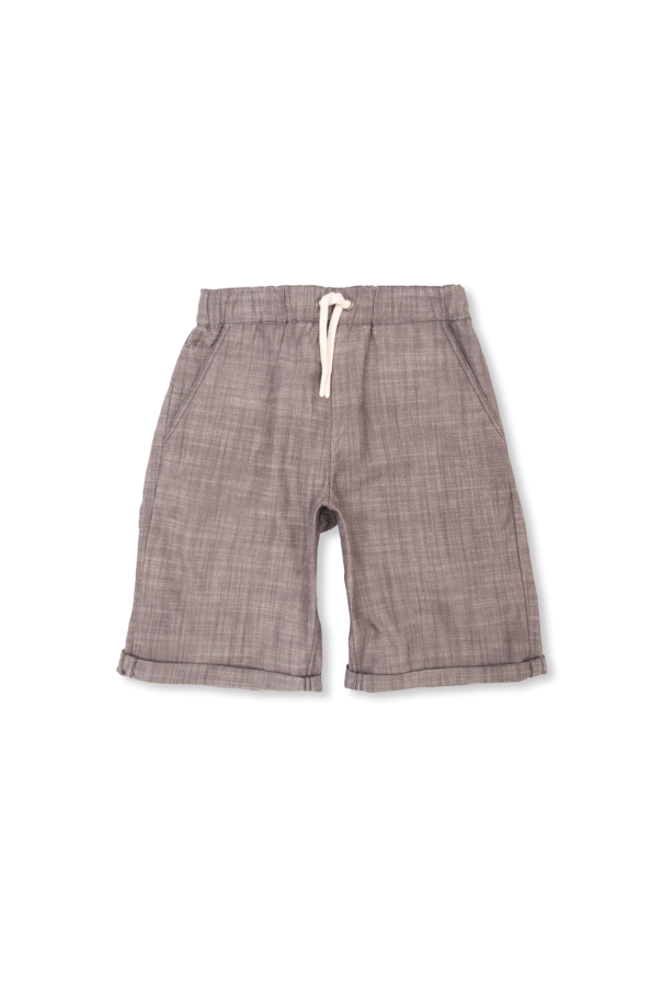 Bonpoint  Shorts with logo patch