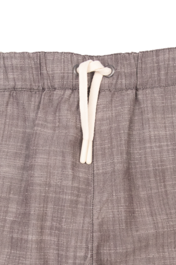 Bonpoint  Fleece shorts DRESS with logo