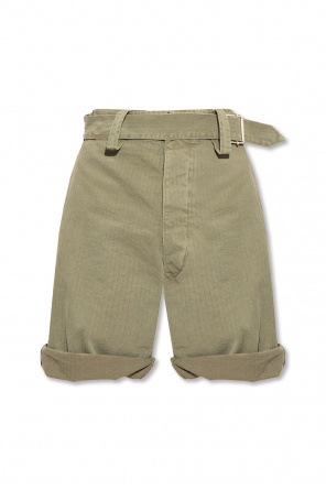 Cotton shorts with belt od Maison Margiela