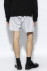 Maison Margiela BLUE Striped shorts