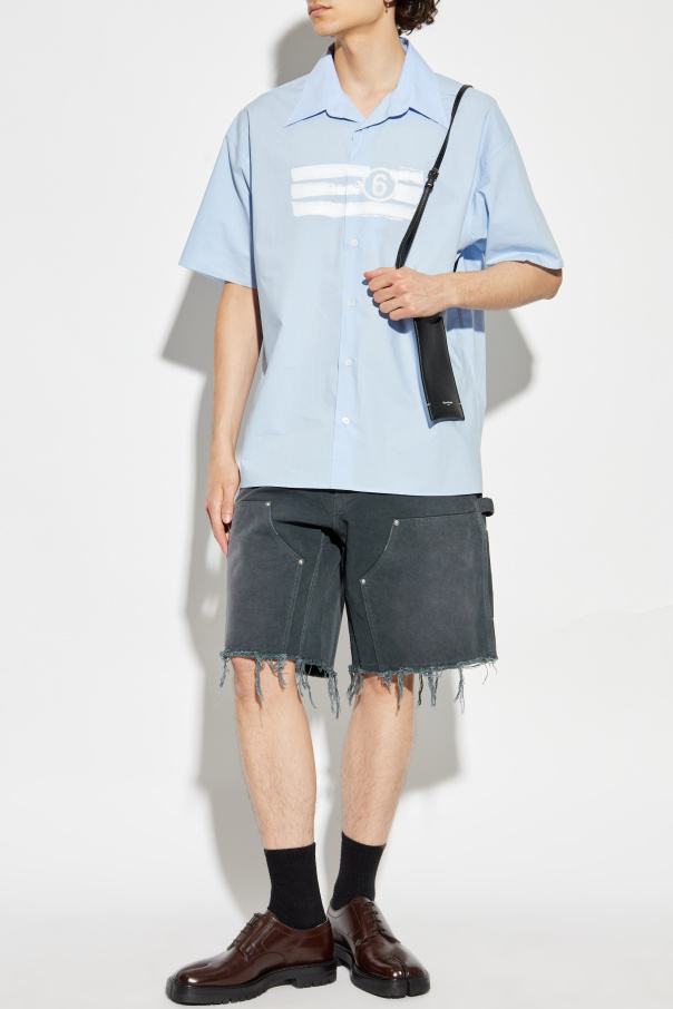 Maison Margiela Raw hem shorts