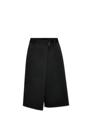 Shorts con acabado sin rematar