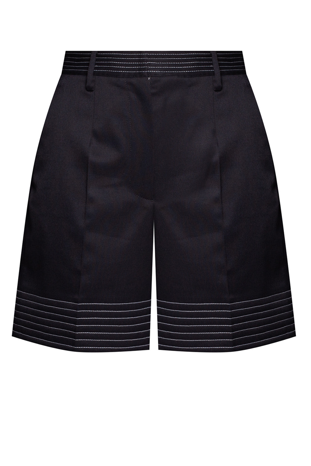 MM6 Maison Margiela Pleat-front shorts