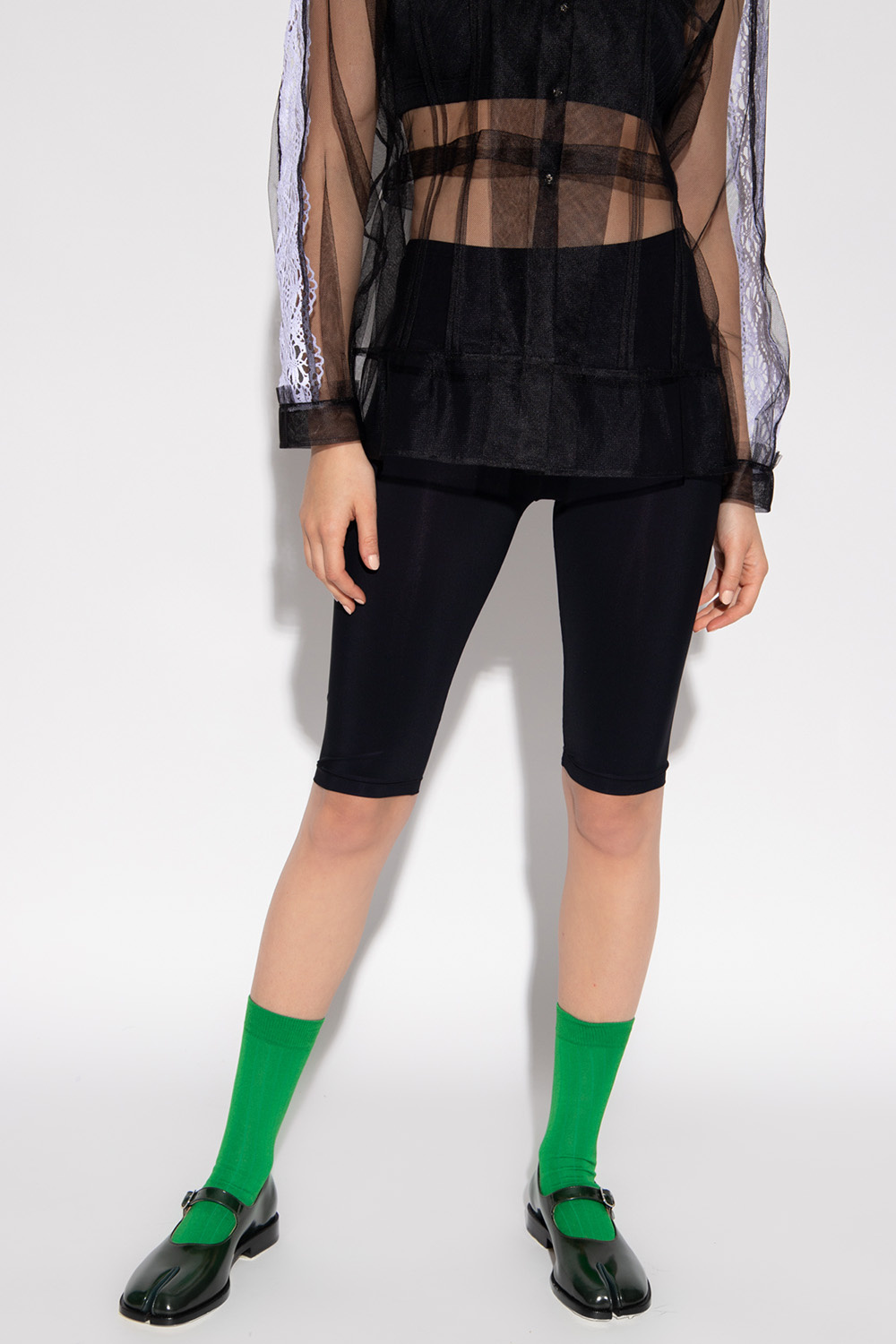 MM6 Maison Margiela Cropped leggings